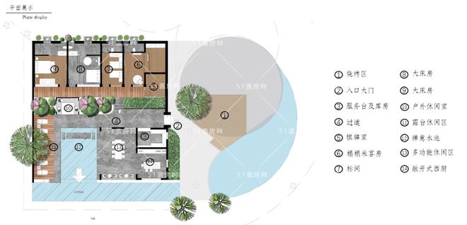 民宿计划平面图：打制特有、温馨的住宿体验(图2)